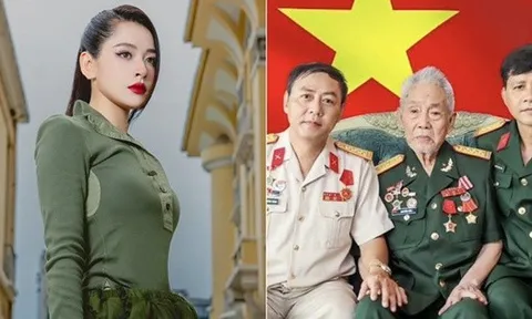 Chi Pu lần đầu hé lộ gia đình toàn quân nhân, 3 người mang quân hàm đại tá