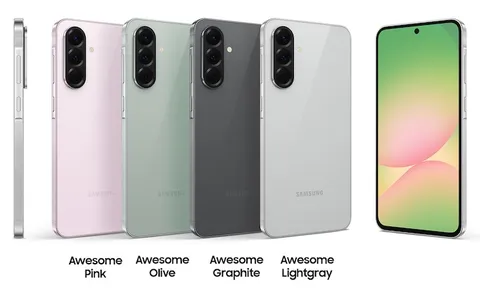 Samsung đánh dấu bước tiến mới với AI dành cho mọi người trên Galaxy A56 5G, Galaxy A36 5G và Galaxy A26 5G