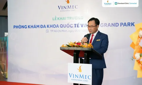 Vinmec khai trương phòng khám tại Vinhomes Grand Park: Chăm sóc sức khỏe chuẩn quốc tế ngay ngưỡng cửa